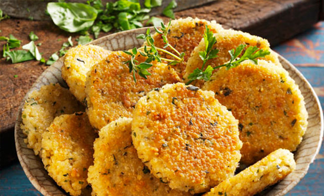 Hamburguesas de lentejas.