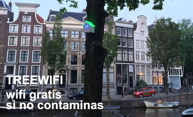 TreeWiFi en Ámsterdam